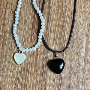 Heart Necklace Combo