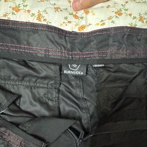Black Cargo Shorts