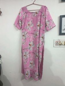 Mirror Handwork Pink Kurta💕