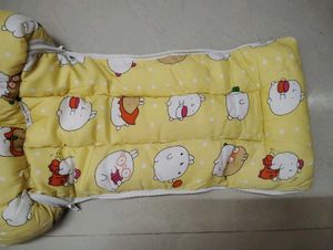 Baybee 3 in 1Velvet Cotton Bed And Carry