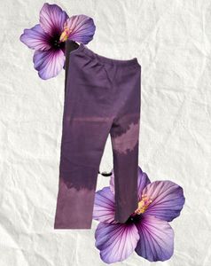 Purple Tie-Dye Pants