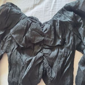 Sweetheart Neckline Crop Top