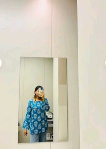 Floral Print Kurta