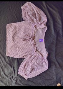 Athena Puff Sleeve corset top