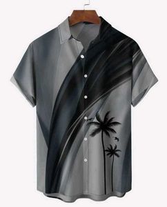 Stylish Palm Print Shirt