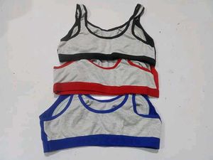 Comfy Women Girls Sports Non Padded Bra