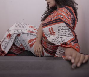 Unique Printed Saree