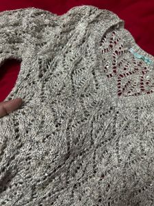 Grey Knit Sweater