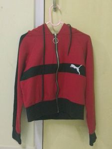 PUMA CROP JACKET WITH CAP
