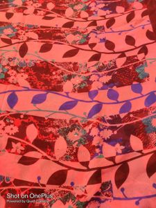 Floral Print  Saree