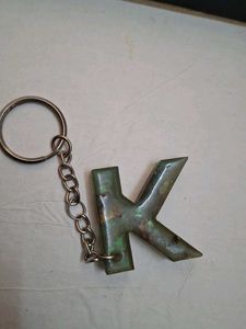 "K" letter Keychain