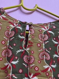 Patterned Casual Dress