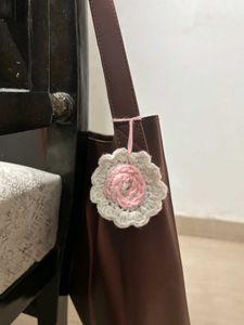 pack Of 4 Crochet Bag Charms