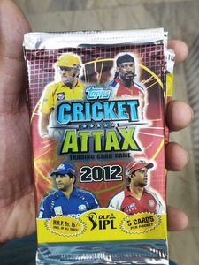 Topps Cricket Attax 2012 Sealed Packs(40 Packs)