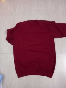 New maroon men&#39;s sweater Tshirt
