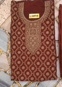 PURE BANARSI SUIT SET DUPATTA