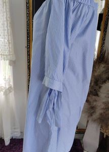 Striped Off-Shoulder Dress