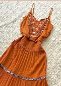 Mustard Colour Dress