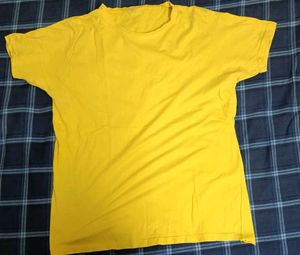 Yellow Basic Tee
