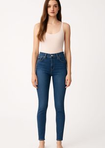 MANGO Classic Blue Skinny Jeans (ELSA)