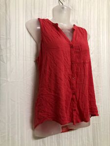 Ardene Pink Sleeveless Shirt Top