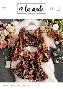 Delma Floral, Co-ord Set
