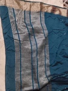 Blue Saree