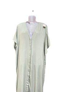 H&amp;M Pintresty Oversized Khaki Green Dress