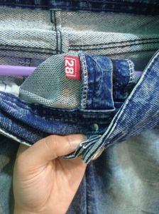 High waist Knot detailed Jeans