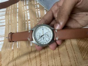 Seiko 7t32-7c60 Chronograph Watch