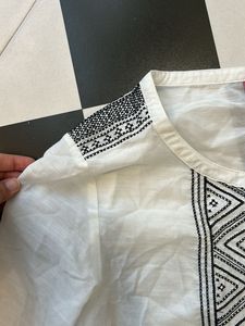 FAME FOREVER Sheer Shirt - Small
