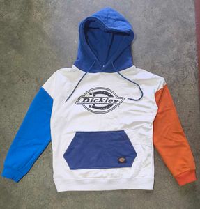 Rare Dickies Panelled Streetwear Hoodie
