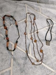 Beaded Necklace Trio