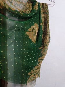 Green Gorgette Duppatta