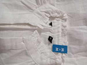 White Up Down Tunic For Women