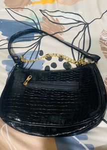 Chic Black Shoulder Bag