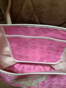 MCM Pink Tote Bag