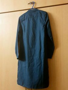 Boys Teal Cotton Kurta