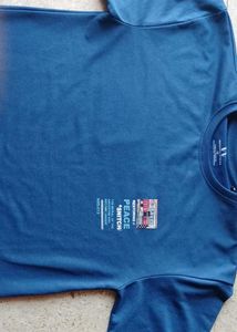 Blue Graphic Print T-shirt