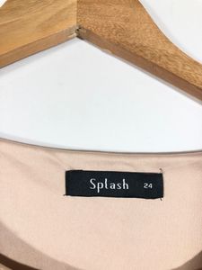 Peach A-Line Dress(Women’s)