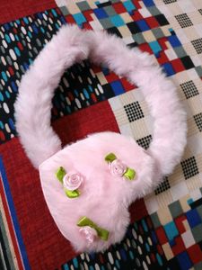 Cute Pink Furry Headband