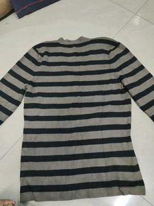 Striped V-Neck Top