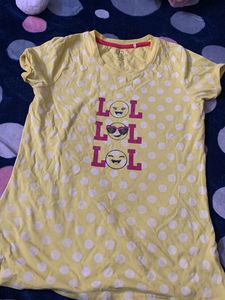Women Yellow Top