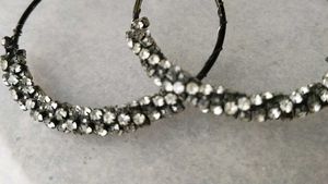 Crystal Hoop Earrings
