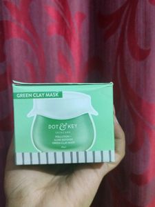 Dot And Key Green Clay Mask