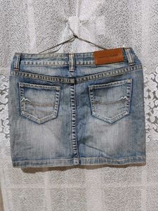 Y2k Denim Skirt Cash Only