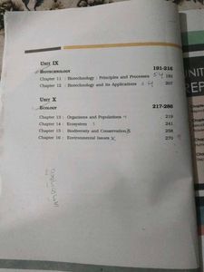 Biology Textbook Class XII