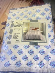 Aarvi Butterfly Double Bed Sheet Set