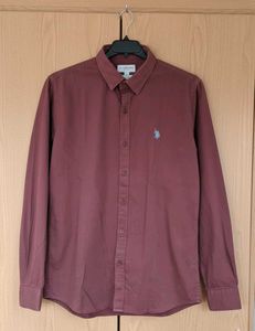US Polo Assn. Maroon Shirt