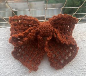 Crochet Hair Bow